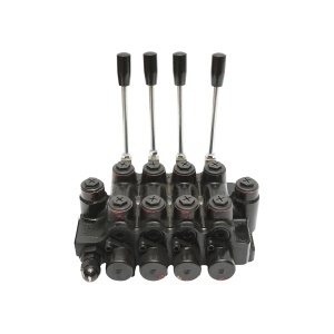 Distribuitor hidraulic cu 4 cai cu manete si accesorii - Img 2