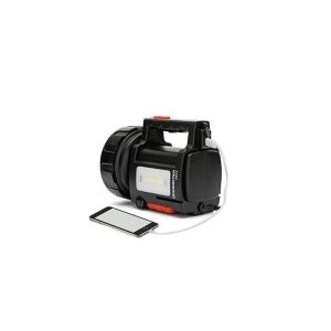 DOOMSTER TREKK: Proiector LED reincarcabil 10W cu doua laterale tip lanterna. Power bank USB - Img 2