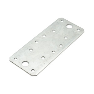 Element de imbinare plat 135x55mm, grosime 2.5mm, otel zincat