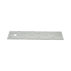 Element de imbinare plat 160x40mm, grosime 2mm, otel zincat - Img 2