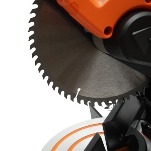 Fierastrau circular stationar profesional 1800W, 220V, disc 255mm 60T, taiere inclinata 45°, 5500 r/min, sac colectare Breckner Germany - Img 12
