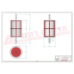 Filtru combustibil RT 5 HIFI FILTER - Img 2