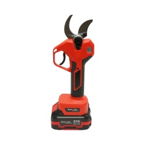 Foarfeca electrica de gradina 500W cu 2 acumulatori 21V, 4Ah Li-Ion, Brushless, afisaj digital, diametru maxim taiere 40mm Breckner Germany - Img 6