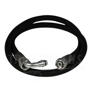 Furtun hidraulic 3/8", 1200 mm, standpipe unghi 90° / drept M18x1.5