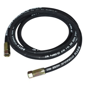 Furtun presiune sertizat cu capete filetate L = 3400 mm (Reductie M20X20) - Img 3