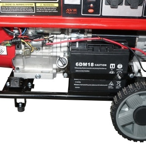 Generator electric cu ATS 7kW, 220V, motor pe benzina 18CP, pornire electrica/manuala Breckner Germany - Img 13