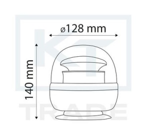 Girofar led smd cu acumulator - Img 7