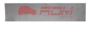 Grila metalica pentru bara fata (tuning) – Chatenet / Aixam / Ligier – 125 × 30 cm