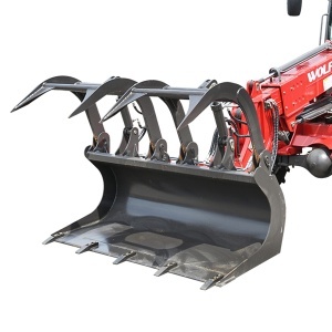 Incarcator frontal telescopic WOLA 36KW, 4WD, Euro 3, cabina cu incalzire WOLF - Img 10