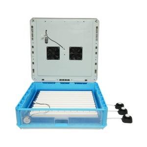 Incubator automat 100 oua 80W, 12V-220V, rotire automata, ovoscop LED, control temperatura, umiditate, afisaj digital, alarma - Img 7