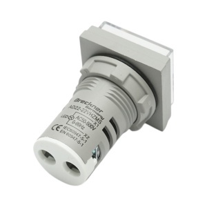 Indicator digital voltmetru si frecventa LED alb 0-99Hz/50-500V AC Ø 22mm Breckner Germany - Img 3