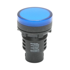 Indicator semnalizare LED albastru 24V AC/DC 30mm Breckner Germany