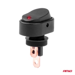 Intrerupator cu indicator Led - 12/24V 30A - Img 2