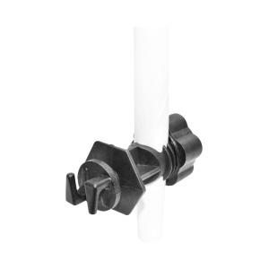 Izolator prindere cu filet negru pentru stalp metalic gard electric Breckner Germany - Img 3