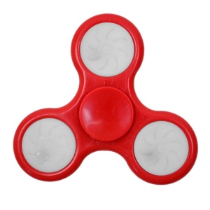 Jucarie antistres spinner PNI Speedy Red LED culoare rosu cu lumini LED - Img 5