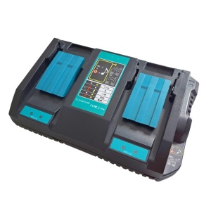 Kit incarcator dublu cu acumulatori PNI DCH218, cu doua porturi USB, include 2 acumulatori 18V 5Ah - Img 2