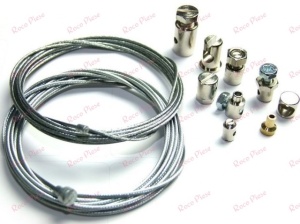 Kit reparatie cablu acceleratie universal (motosapa, motocultor, masina de tuns gazonul)