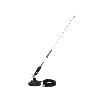 Kit Statie radio CB portabila PNI Escort HP 82, multi standard, 4W, 12V, AM-FM si antena CB PNI S75, 75cm, cu magnet inclus - Img 2