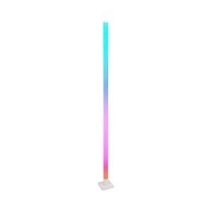 Lampa de podea decorativa LED RGB 4.8W dimabila 240lm, mod muzica cu telecomanda 1500x125x125mm IP20