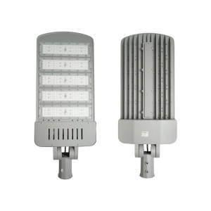 Lampa iluminat stradal LED 250W, 100-265V, 6500K, 40000lm cu prindere pe stalp 760x290x65mm IP66 Breckner Germany