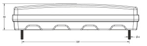 Lampa led stivuitor spate 22x5 cm - Img 3