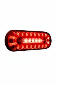 Lampa marcaj lateral rosie 24V