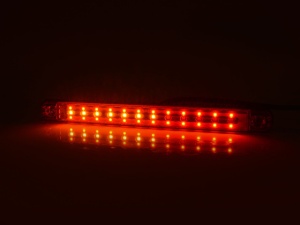 Lampa marcaj laterala portocalie 12V-24V cu indicator dinamic WAS - Img 2