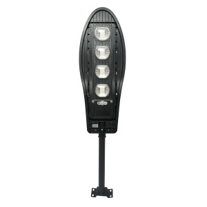 Lampa solara LED 200W pentru iluminat stradal cu panou solar si senzor de miscare Breckner Germany - Img 2
