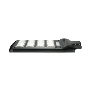 Lampa solara LED iluminat stradal 300W cu panou solar 18W, baterie LiFePO4 16000mAh, senzor miscare, telecomanda, prindere stalp IP65 Breckner Germany - Img 8