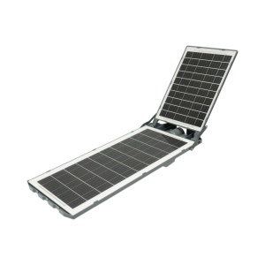 Lampa solara LED iluminat stradal 800W cu camera supraveghere duala 6MP Wi-Fi, panou solar 40W, baterie LiFePO4 30000mAh, PTZ 360, night vision, detectie PIR Ai, aplicatie V380 Pro - Img 10