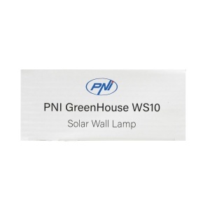 Lampa solara LED PNI GreenHouse WS10, 100 LED-uri, 600 lm, unghi PIR 120 grade, acumulator 1800 mAh, montaj pe perete - Img 12
