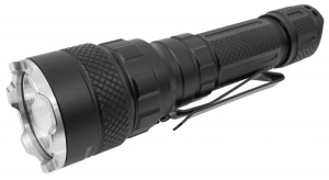 Lanterna aluminiu ALB/ROSU/VERDE 1500 lm + 150 lm + 100 lm, 2000 mAh VERKE PREMIUM