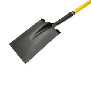 Lopata otel dreapta 175x285x1020mm, coada din fibra de sticla cu maner D Crownman - Img 8