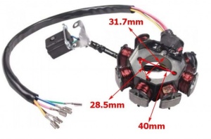 Magnetou ATV CG 125 - CG200 (8 bobine 5 fire) - Img 3