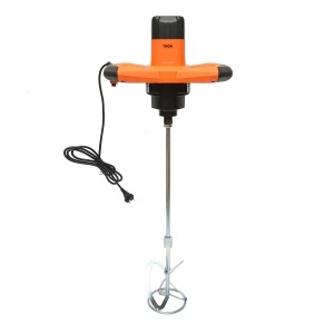 Malaxor electric cu amestecator 2000W, 220V, indicator LED, 6 trepte viteza 0-740rpm, paleta 120mm, M14 pentru adeziv, vopsea, mortar THOR - Img 1