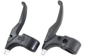 MANETE FRANA PLASTIC NEGRU