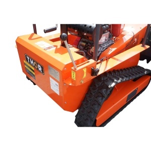 Masina de tuns iarba cu telecomanda pe senile, motor diesel 12.5CP, 499cc, latime de taiere 1200mm THOR - Img 13