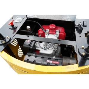 Mini excavator 1T pe senile cu semicabina, motor diesel 10CP, 499cc, adancime sapare 1600mm, 2 cupe incluse 390/960mm - Img 10