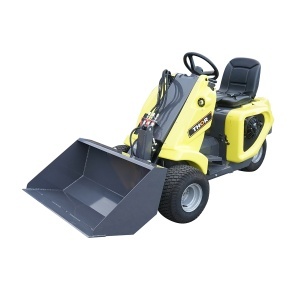 Mini incarcator frontal 500kg, motor benzina 23CP, capacitate ridicare 220kg, latime cupa 1110mm THOR