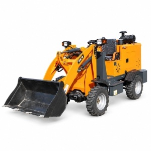 Mini incarcator frontal articulat 1.1T 4x4, motor diesel 57CP, capacitate ridicare 700kg, latime cupa 1300mm THOR