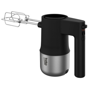 Mixer Beko HMM81504BX, 500W, 4 trepte de viteza, functie Turbo, negru/inox - Img 4
