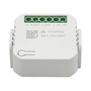 Modul intrerupator inteligent smart Wi-Fi Matter 1 canal 100-240V, 10A, montaj in doza, aplicatie Tuya Smart Life, compatibil Alexa si Google Home - Img 8