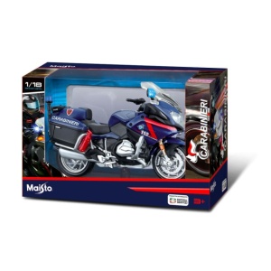 Motocicletă carabinieri, Bmw R 1200 RT, Maisto, scară 1:18 - Img 2