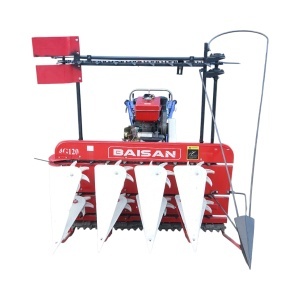 Motocultor diesel 6CP cu seceratoare frontala 1200mm, viteze 2+1, 8 divizoare pentru recoltat grau si paioase Baisan - Img 3