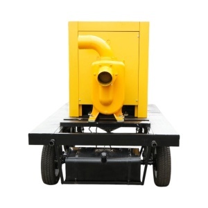 Motopompa agricola diesel pentru ape murdare 39CP, 6 toli autoamorsanta, debit 200 m3/h pe remorca tractabila KONIG TRAKTOREN - Img 5