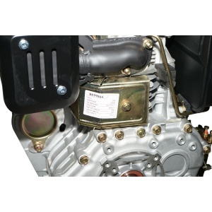Motor diesel 10CP 186F, 418cc, turatie 3600rpm, ax rotund filetat 25.4mm, pornire sfoara Breckner Germany - Img 7