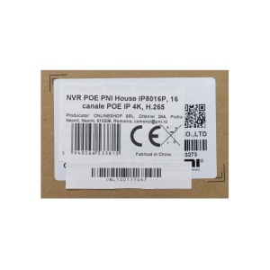 NVR POE PNI House IP8016P, 16 canale POE IP 4K, H.265 - Img 5