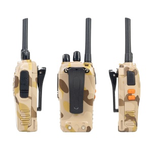 Pachet 8 statii radio portabile PNI PMR R40 CAMO 0.5W, 16 PMR, Li-Ion 1200mAh cu incarcatoare si casti incluse - Img 8