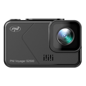 Pachet Camera auto DVR PNI Voyager S2500, WiFi, 4K UHD, ecran 2 inch si card de memorie microSD 128GB inclus - Img 3