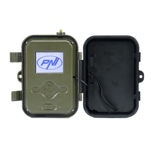 Pachet Camera vanatoare PNI Hunting 550C Internet 4G LTE, acces prin aplicatia Tuya, acumulator + Card de memorie MicroSD PNI 32GB cu adaptor SD - Img 6